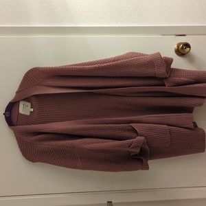 Cotton On Purple Cardigan Sweater w/ pockets!